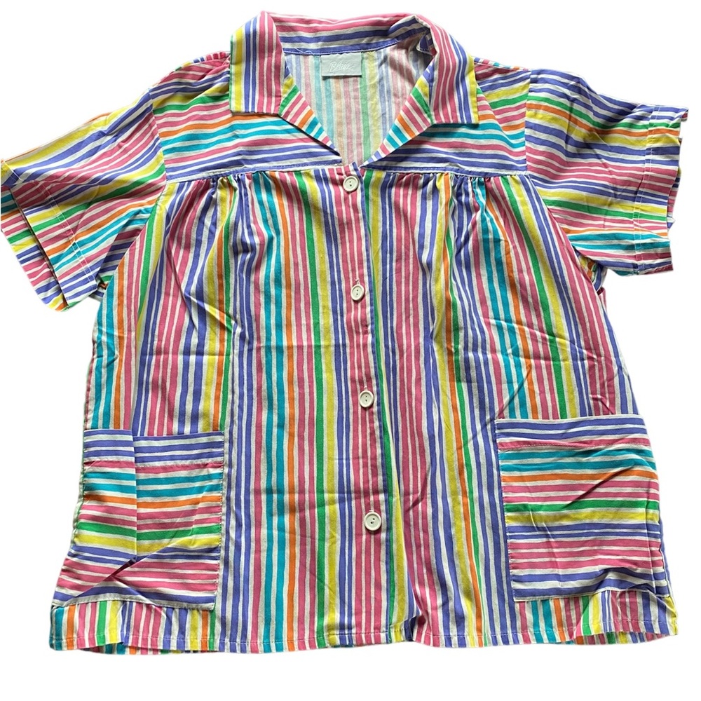 Vintage Blair’s Multi Color Button Up